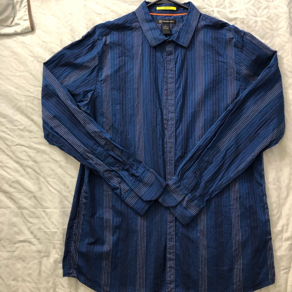 Men’s INC XL long sleeve button up